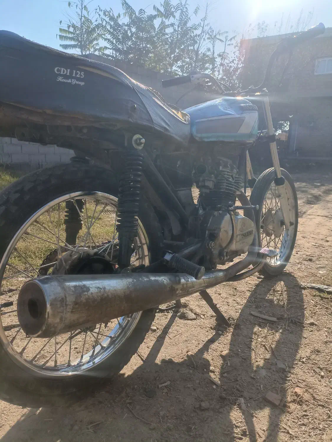 موتور 125 مزاییده|موتورسیکلت|سیمین شهر, |دیوار