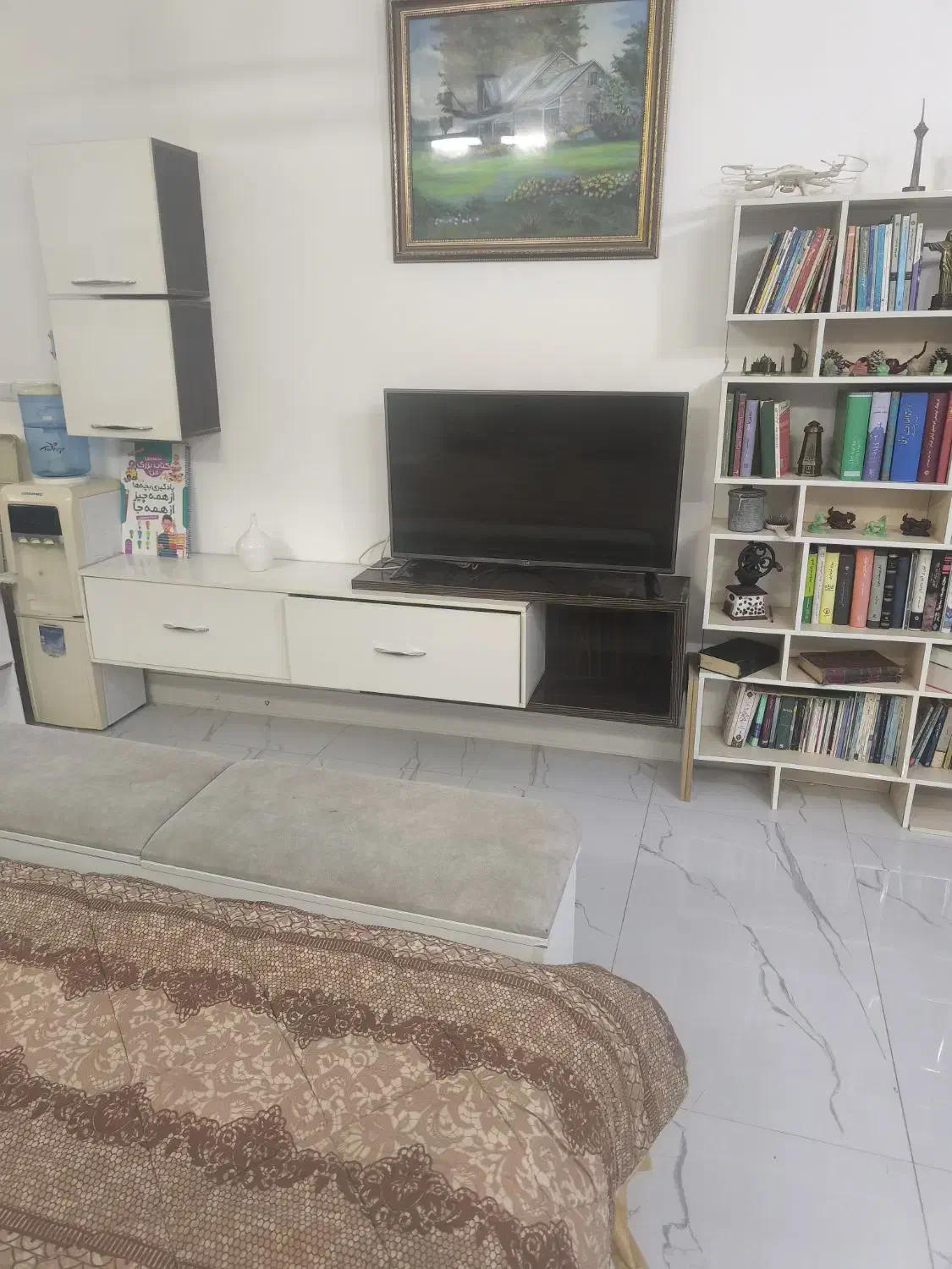 اجاره واحد 70 متری مبلمان شده فقط به خانمها|اجارهٔ آپارتمان|قم, نیروگاه|دیوار