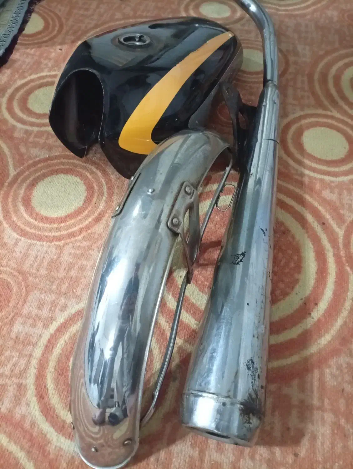 اگزوز باک گلگیر هندا|قطعات یدکی و لوازم جانبی|قم, سید معصوم|دیوار