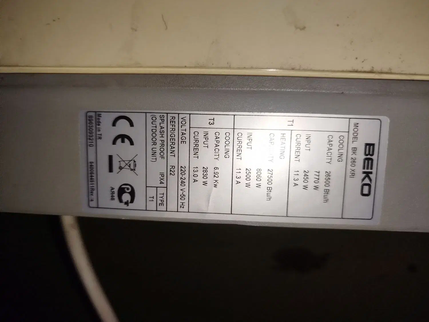 کولر گازی beko|کولر گازی و فنکوئل|نظرآباد, نظرآباد|دیوار