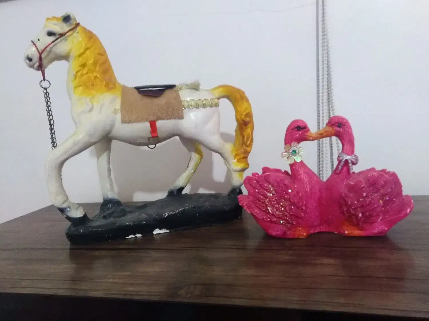 مجسمه اسب سفالی بزرگ|مجسمه، تندیس، ماکت|کازرون, |دیوار