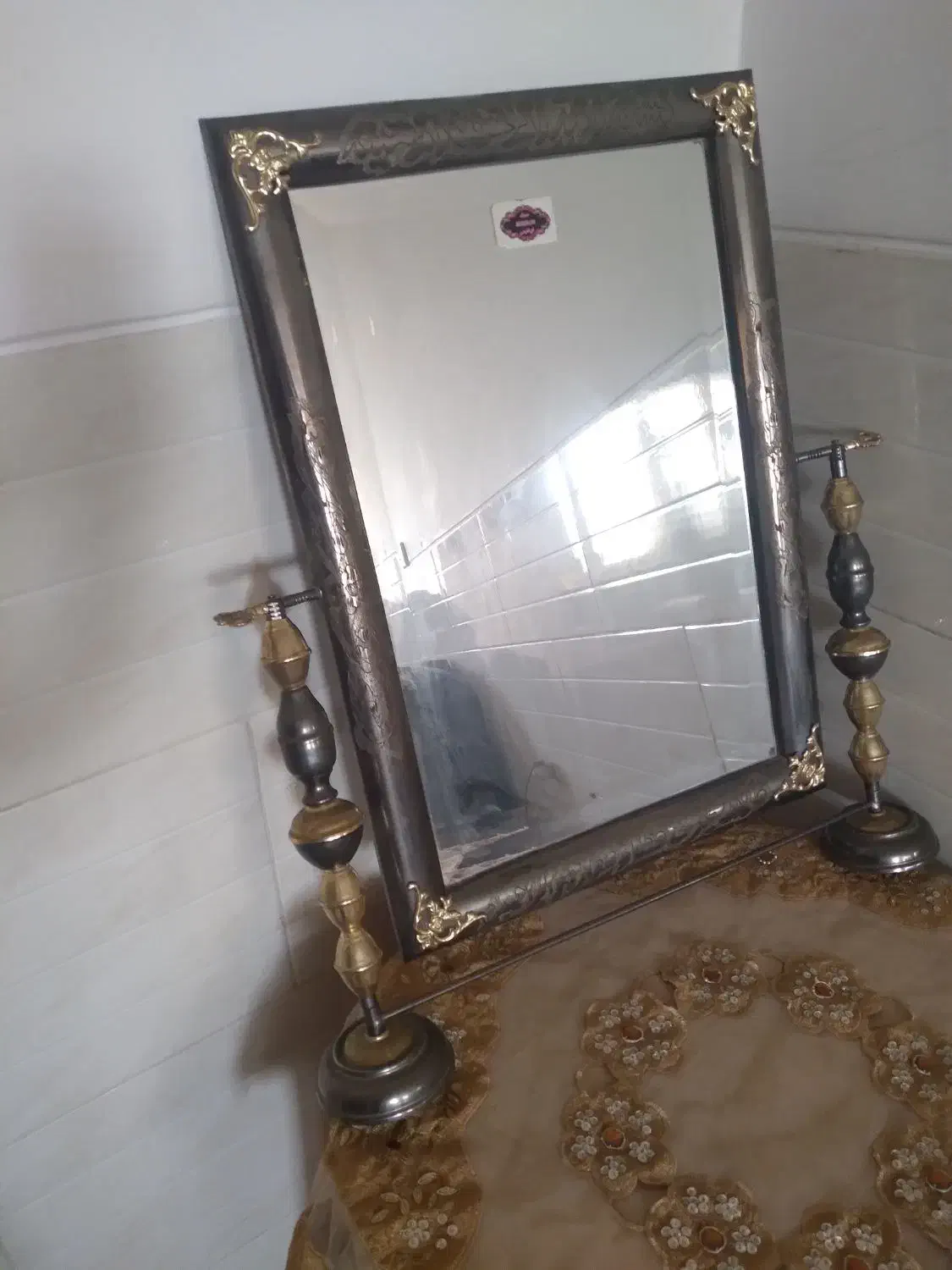 سلام آیینه باشمعدون.|آینه|کرمان, |دیوار