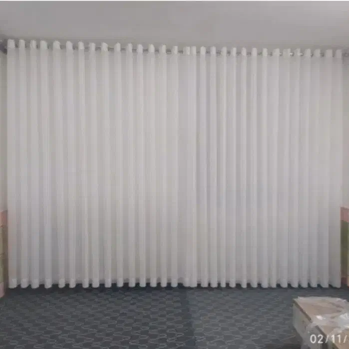 پرده حریر ده متری نوی نو یکسره|پرده، رانر، رومیزی|لاهیجان, طالقانی|دیوار