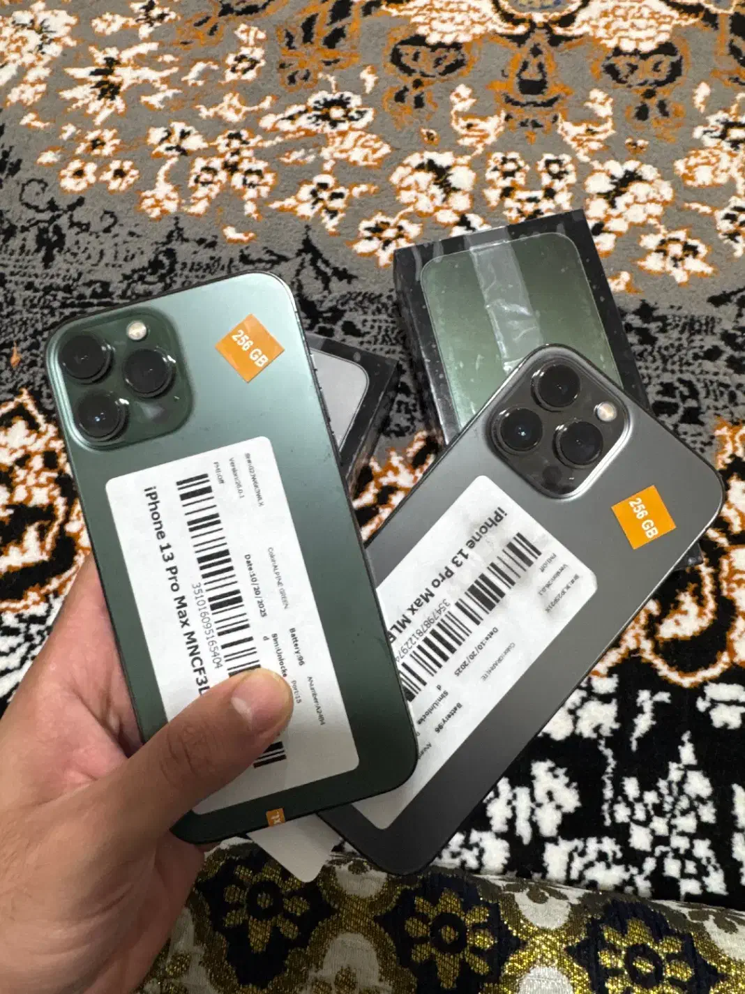 ایفون ۱۳ مکس la سری m 256|موبایل|اهواز, کمپلو شمالی|دیوار