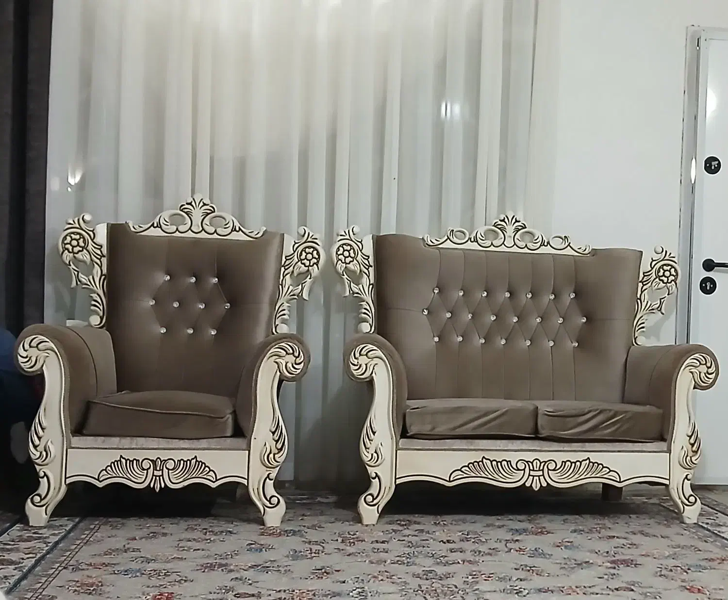 مبل ۷ نفره|مبلمان خانگی و میز عسلی|چناران, |دیوار