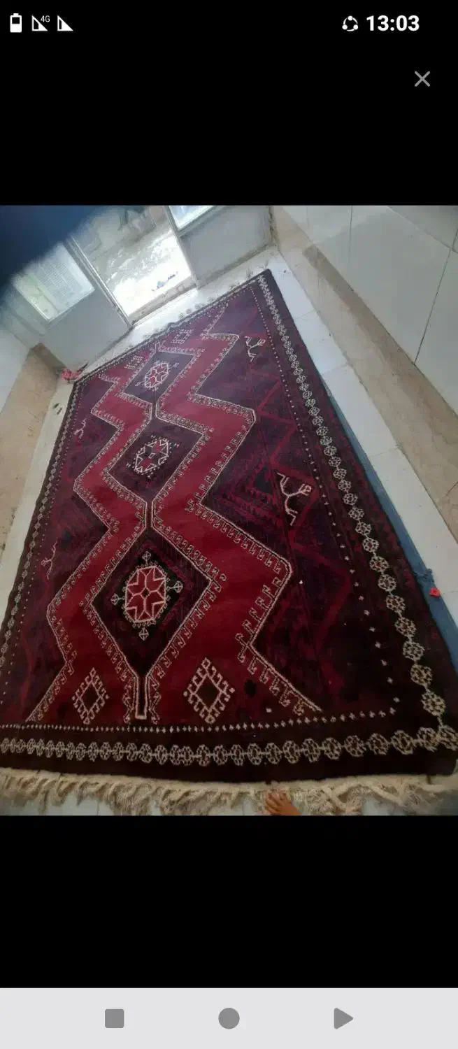 سه تخته فرش دستبافت نو و در حدنو|فرش|لردگان, |دیوار