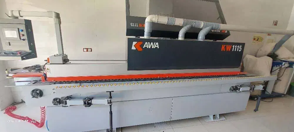 لبه چسبان 5 ایستگاه صنعتی در حد نو|ماشین‌آلات صنعتی|شیراز, پودنک|دیوار