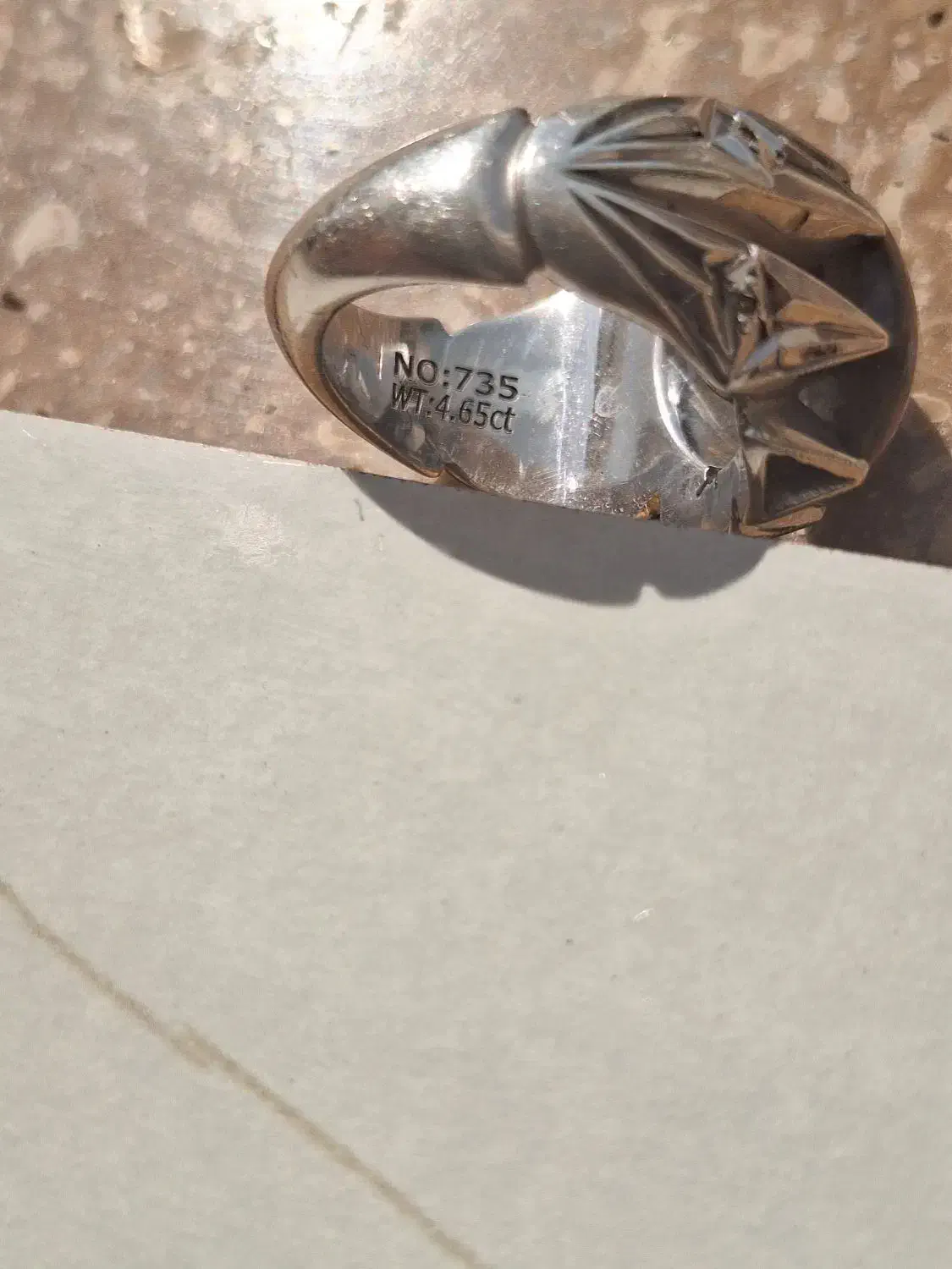 انگشتر اوپال آتشین|جواهرات|خاوران, |دیوار