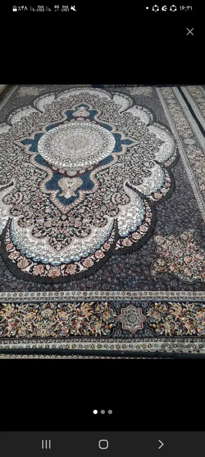 دوعدد فرش ۱۲ متری|فرش|تاکستان, |دیوار