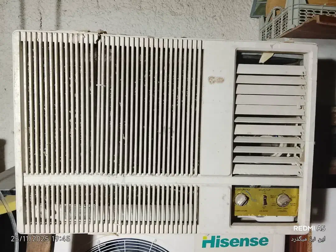 کولر پنجره ای  18هزار درحد نو|کولر گازی و فن‌کوئل|نوشهر, |دیوار