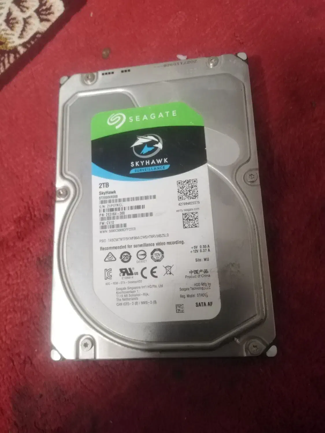 هارد2ترابایت...100درصدو1جفت باند|قطعات و لوازم جانبی رایانه|مشهد, شهرک رازی (شهرک غرب)|دیوار