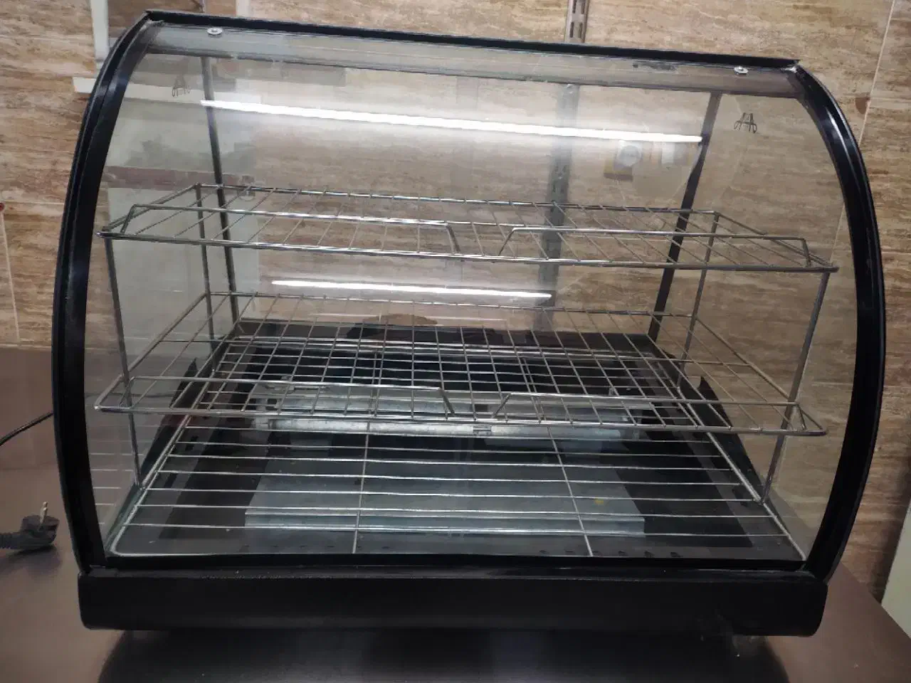 یخچال ویترینی شیرینی تر و گرمکن پیراشکی دو سینی|فروشگاه و مغازه|رودسر, |دیوار