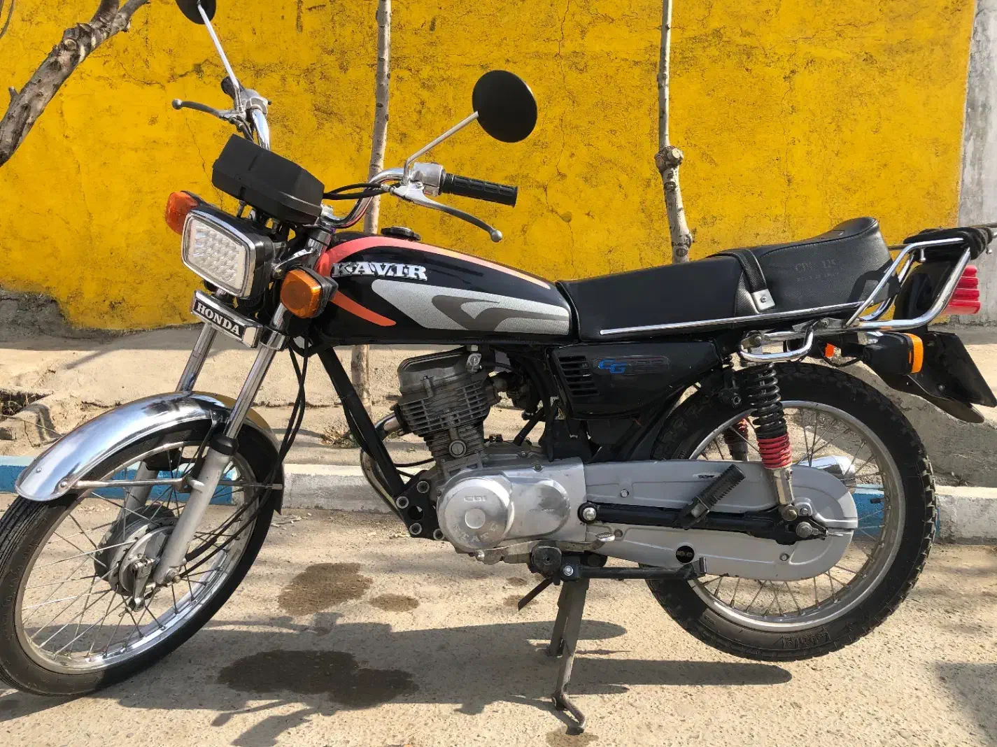 هندا 93|موتورسیکلت|قدس, شهرک صنعتی زاگرس|دیوار