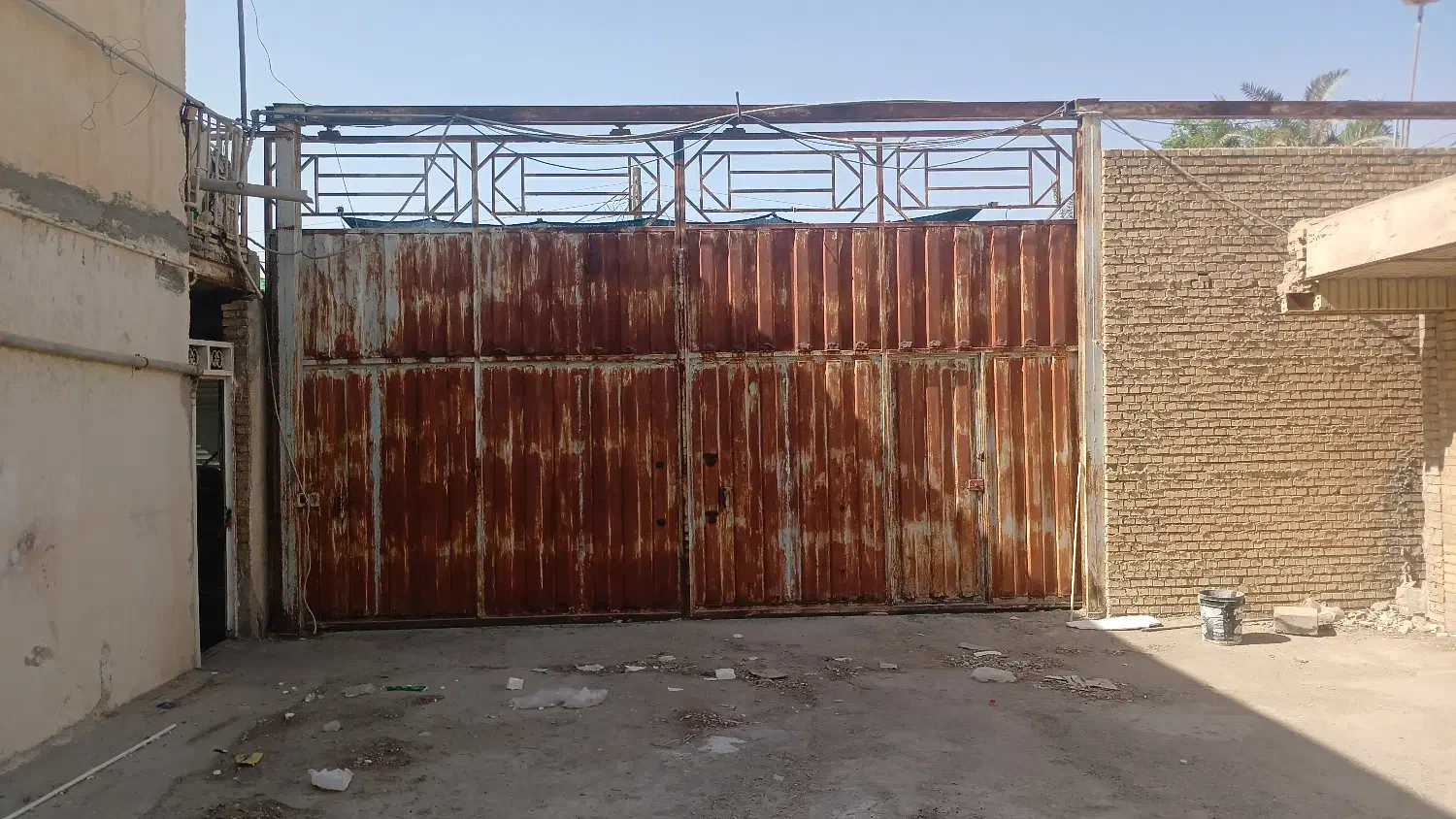 در گاراژ ۶×۴اهنی|مصالح و تجهیزات ساختمان|هندیجان, |دیوار