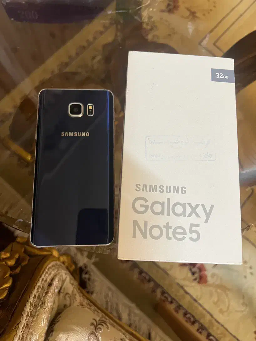گوشی سامسونگ گلکسی نوت5 در حد نو|موبایل|شیراز, زرهی|دیوار