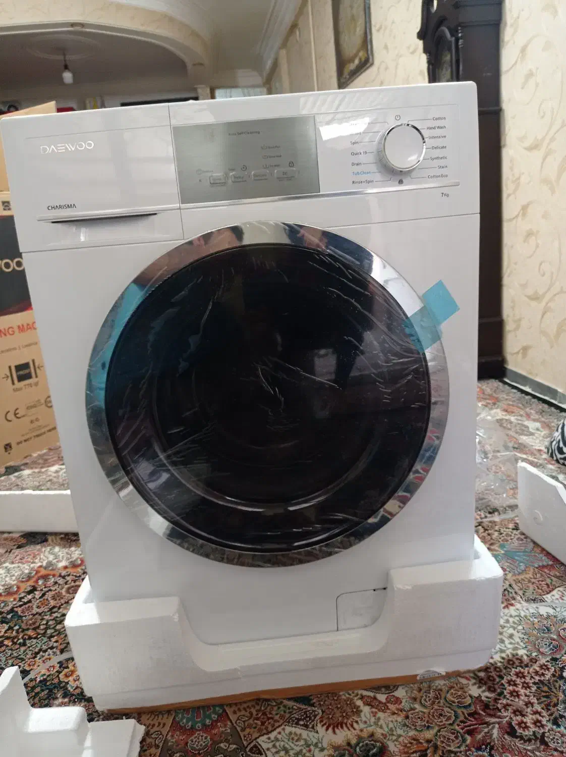 لباسشویی دوو7کیلویی دوتا فرش 9متری نو|ماشین لباسشویی و خشک‌کن لباس|پاکدشت, پاکدشت (مامازند)|دیوار