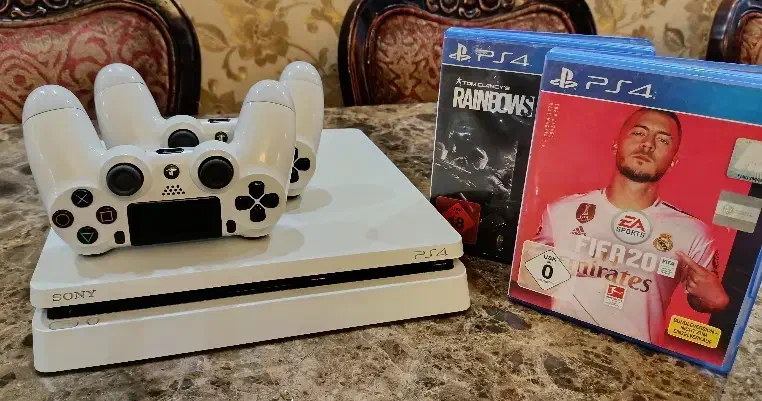 ps4 slim سفید کپی خور|کنسول، بازی ویدئویی و آنلاین|تهران, وردآورد|دیوار