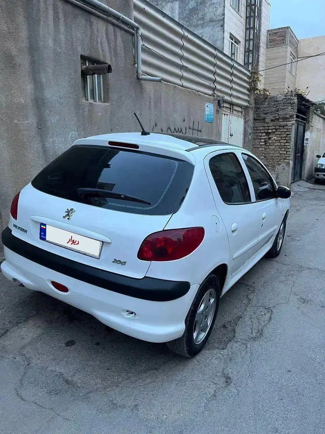 پژو ۲۰۶ پانا تیپ ۳ مدل ۴۰۱|خودرو سواری و وانت|بجنورد, |دیوار