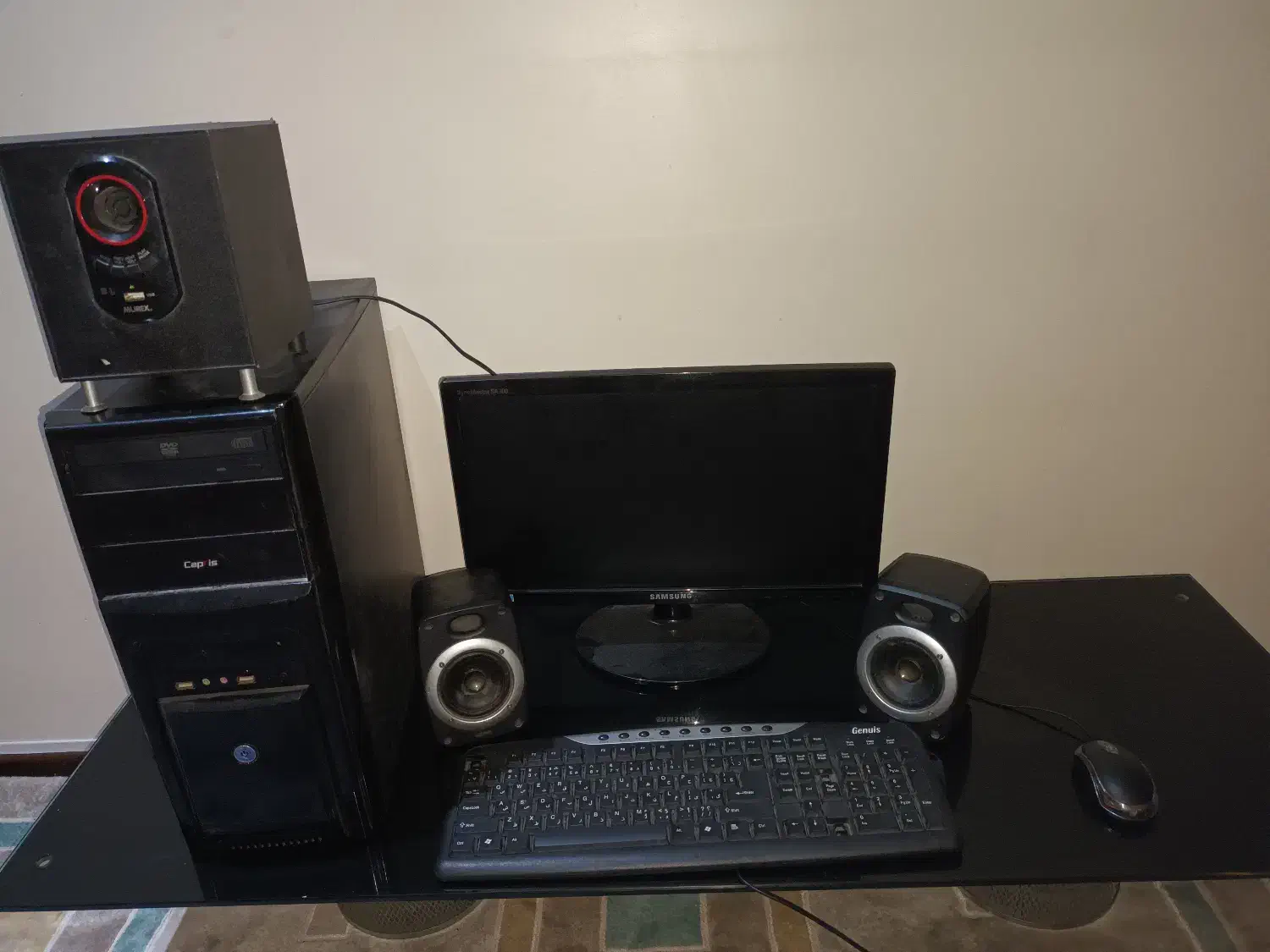 کامپیوتر مانیتور سامسونگ ۱۹|رایانه رومیزی|تهران, تهرانپارس شرقی|دیوار