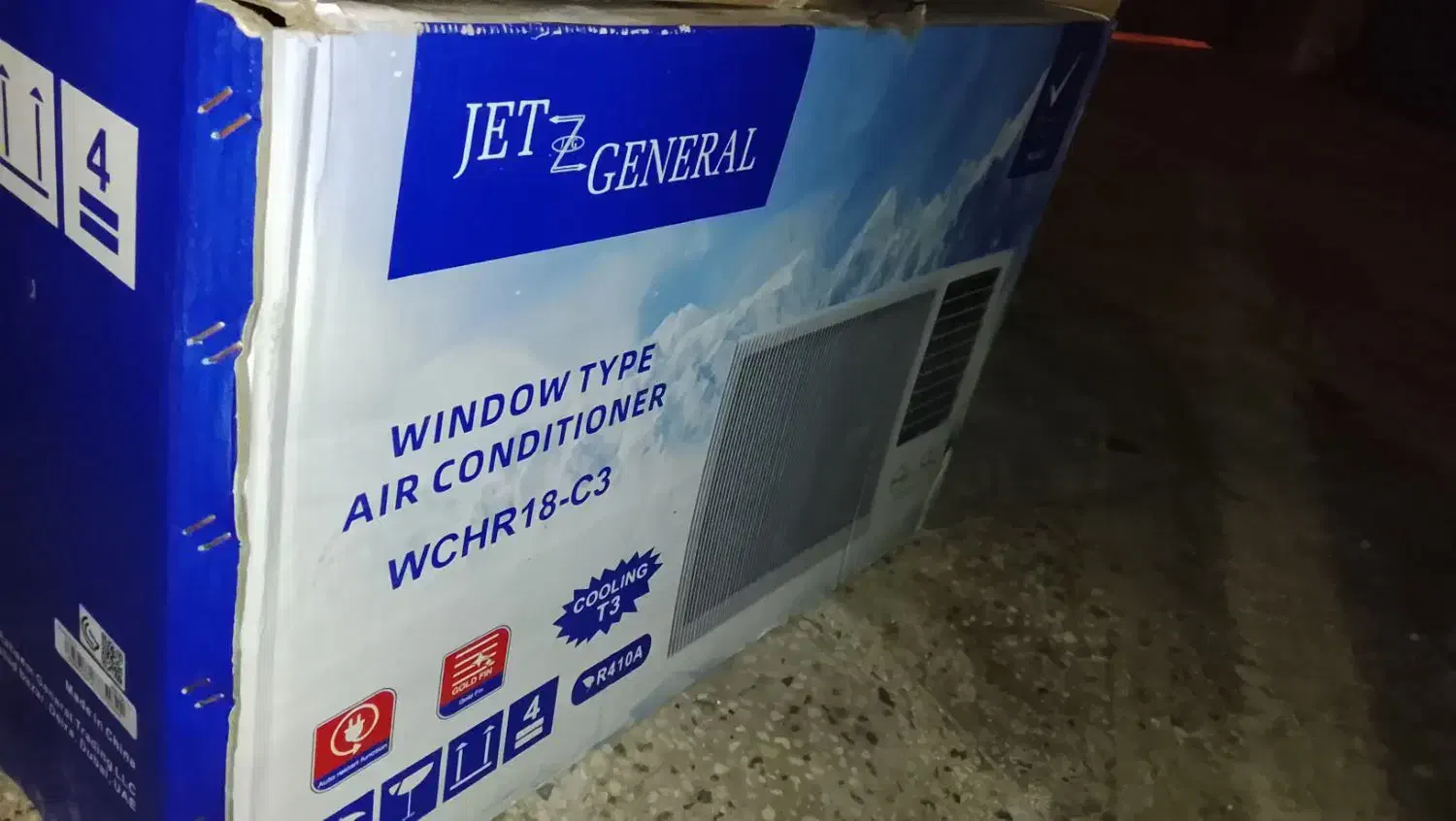 کولر گازی آکبند جت جنرال ۱۸۰۰۰|کولر گازی و فنکوئل|کرمانشاه, |دیوار