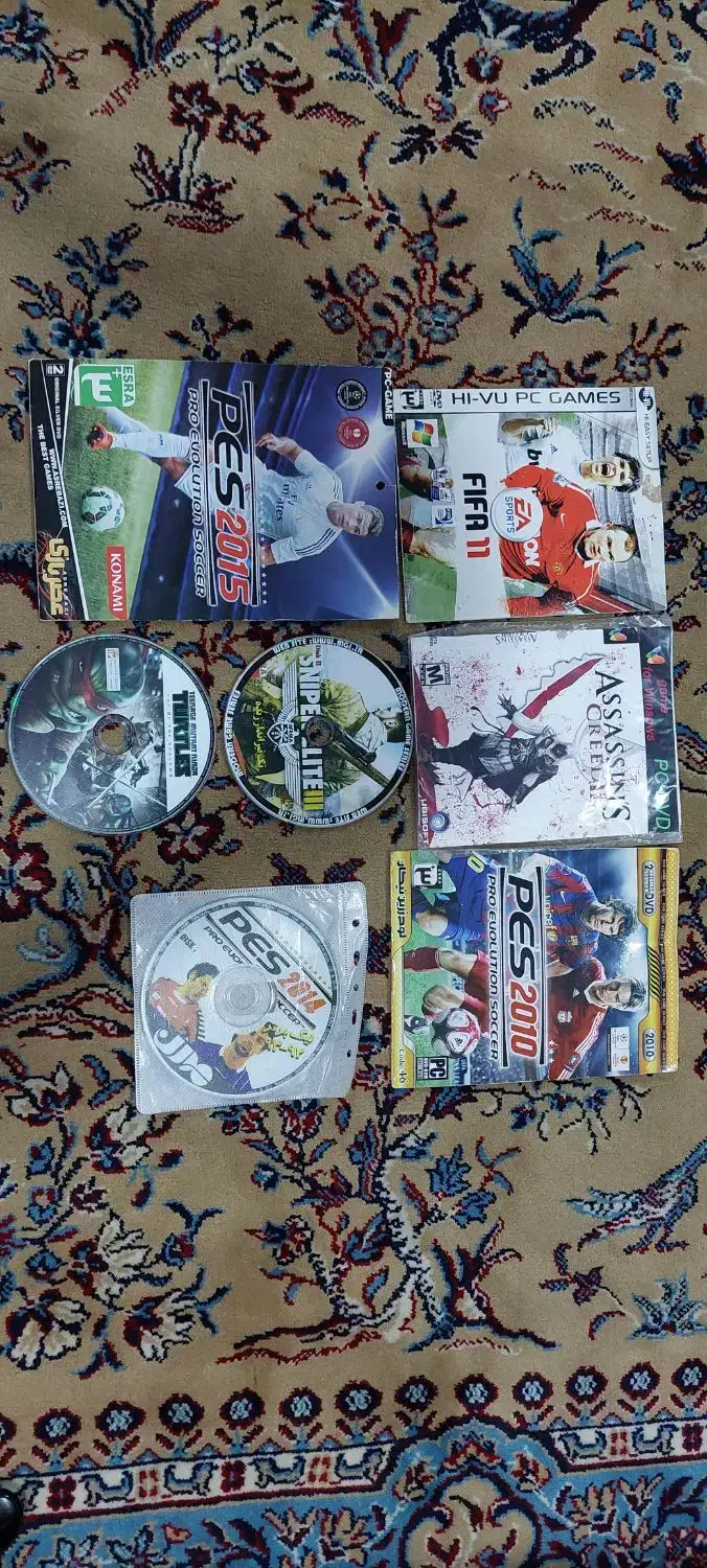 تعدادی بازی قدیمی کامپیوتر|کنسول، بازی ویدئویی و آنلاین|شوش, |دیوار