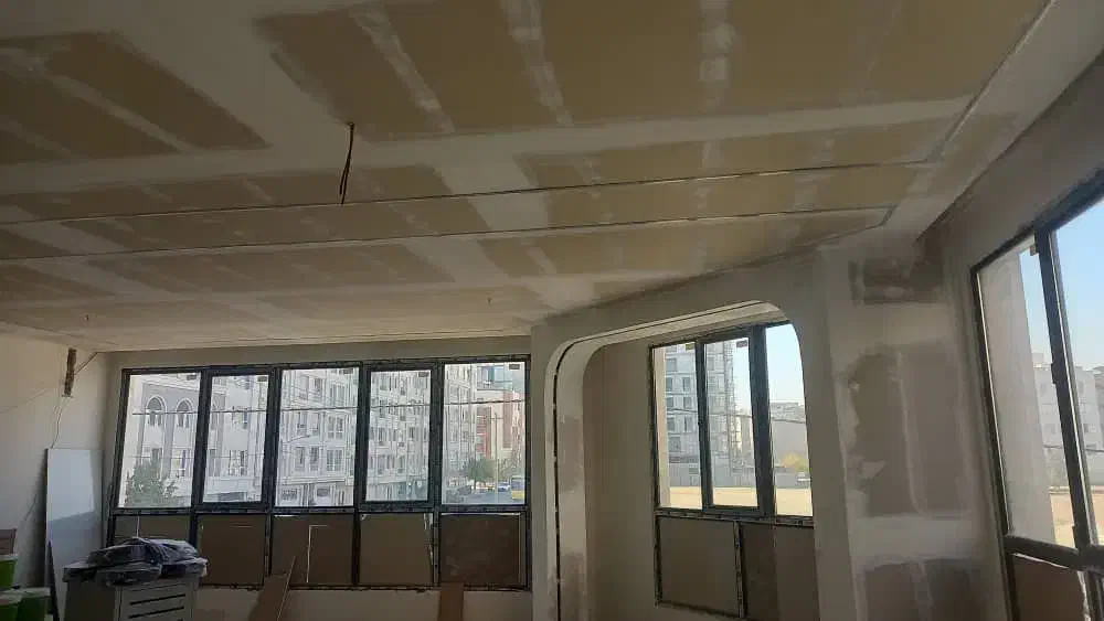 رنگ آمیزی ساختمان.پولستر کاری .پتینه .کابینت.اشکاف|خدمات پیشه و مهارت|مشهد, هفت تیر (آب و برق)|دیوار