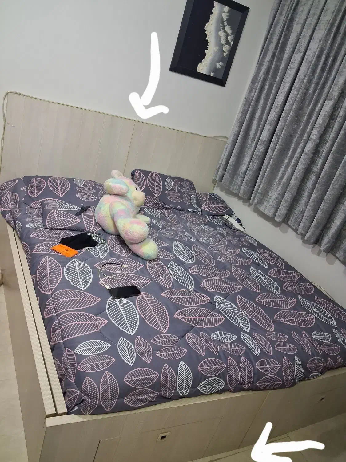 دوتا سرویس خواب یکنفره باکمدومیزآرایش|تخت و سرویس خواب|گرگان, |دیوار