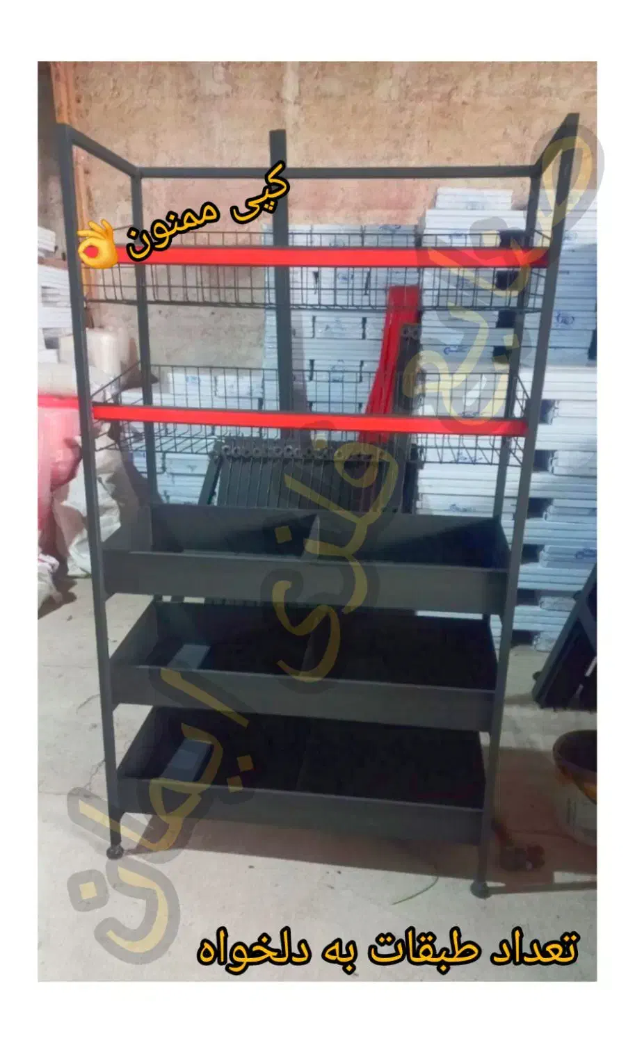 استند جا حبوباتی زغال خشکبار و.. به سلیقه شما|فروشگاه و مغازه|مشهد, علی آباد|دیوار