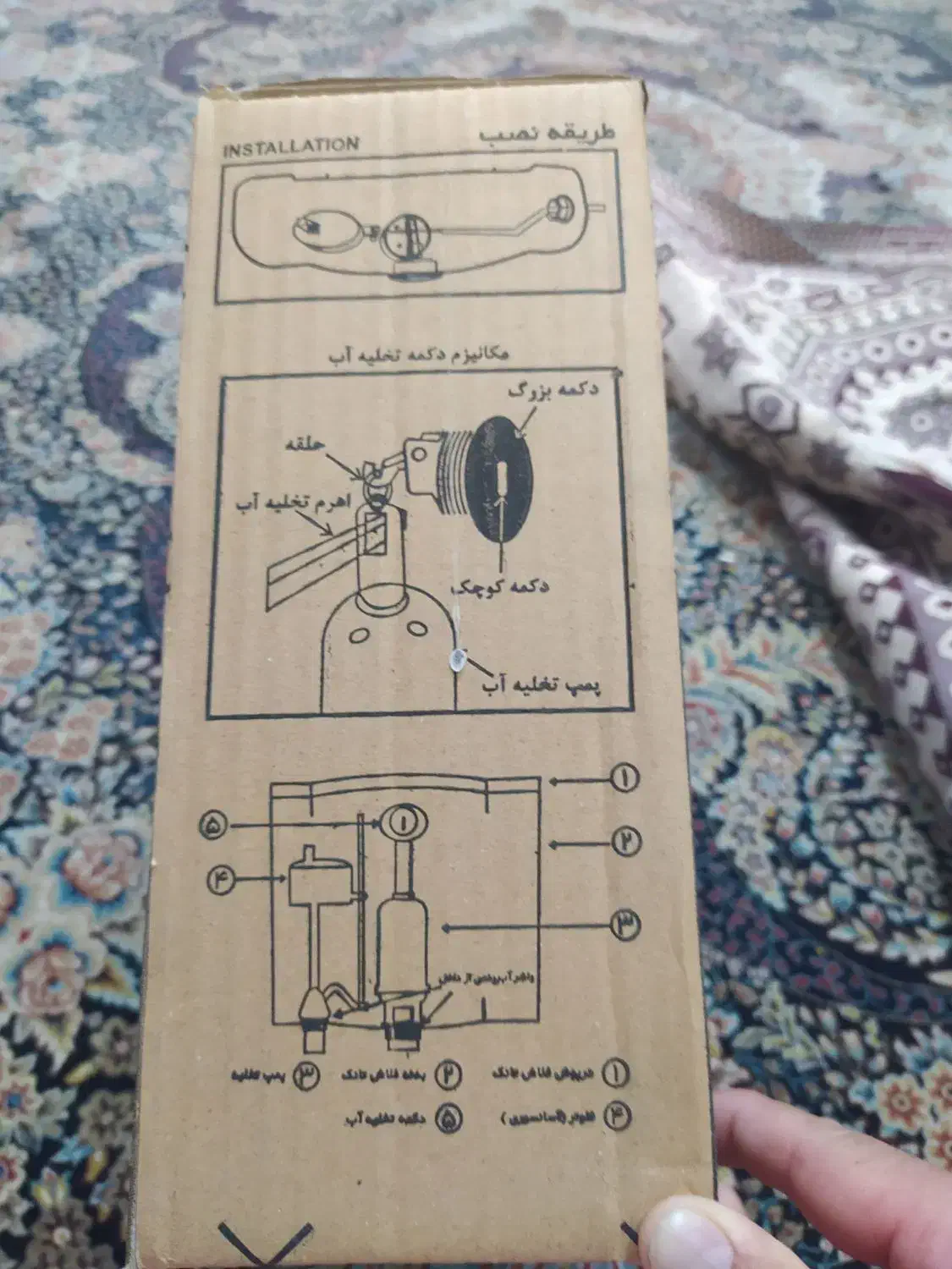 فلاش تانک|لوازم سرویس بهداشتی|بهبهان, |دیوار