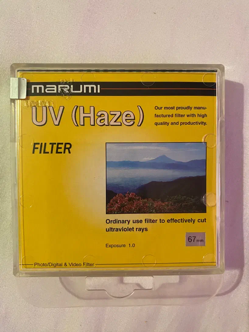 فیلتر لنز عکاسی یو وی مارومی Marumi MC-UV haze|دوربین عکاسی و فیلم‌برداری|اصفهان, خانه اصفهان|دیوار