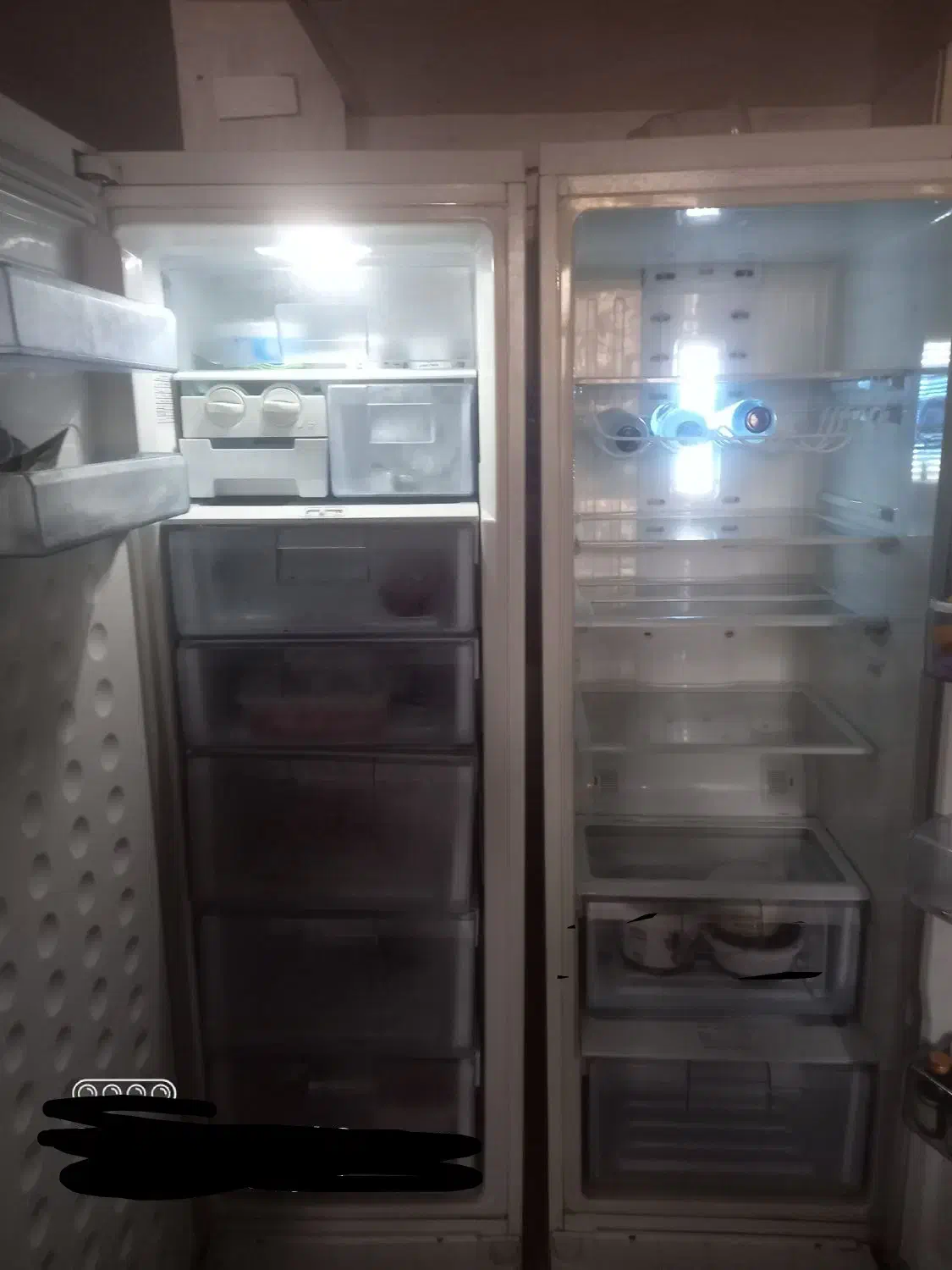 یخچال فریزردو قلو یخساران|یخچال و فریزر|بومهن, |دیوار