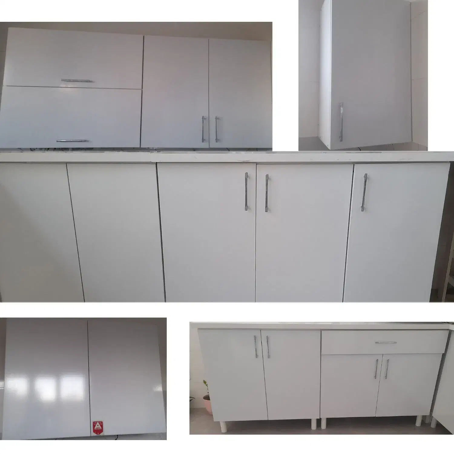 کابینت تمام ام دی اف سفید|مصالح و تجهیزات ساختمان|بجنورد, |دیوار