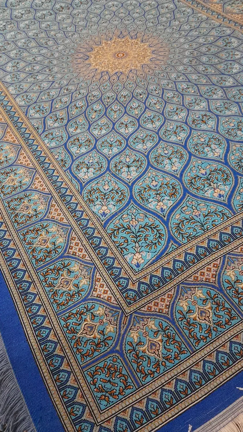 قالی دستبافت|فرش|قم, وادی السلام|دیوار