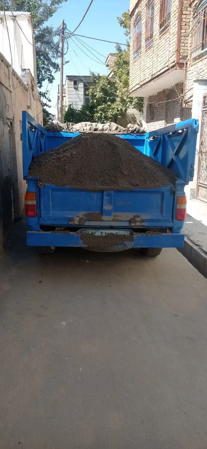 نیسان کمپرسی انواع مصالح ساختمانی وحمل نخاله|خدمات حمل و نقل|بروجرد, |دیوار