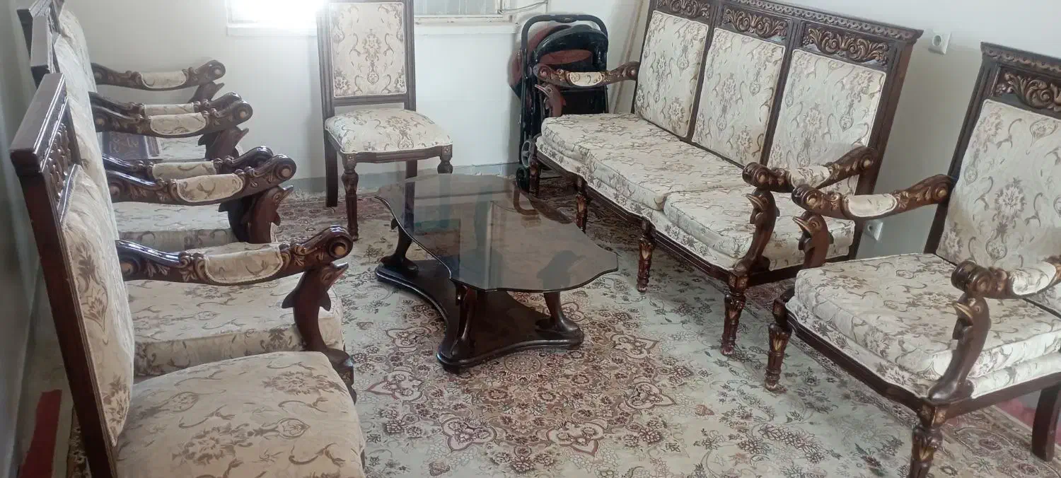 مبل ۹ نفره طرح دولفین|مبلمان خانگی و میز عسلی|شهرضا, |دیوار