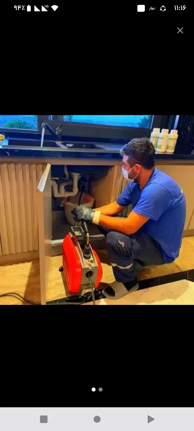 لوله بازکنی تخلیه چاه«چهارلنگ»بازکن فنرزنی۲۴ساعته|خدمات پیشه و مهارت|اهواز, پادادشهر|دیوار