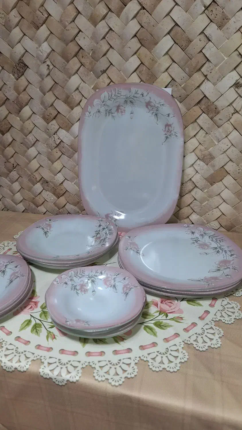 سرویس غذاخوری شیشه ای|ظروف سرو و پذیرایی|آمل, |دیوار