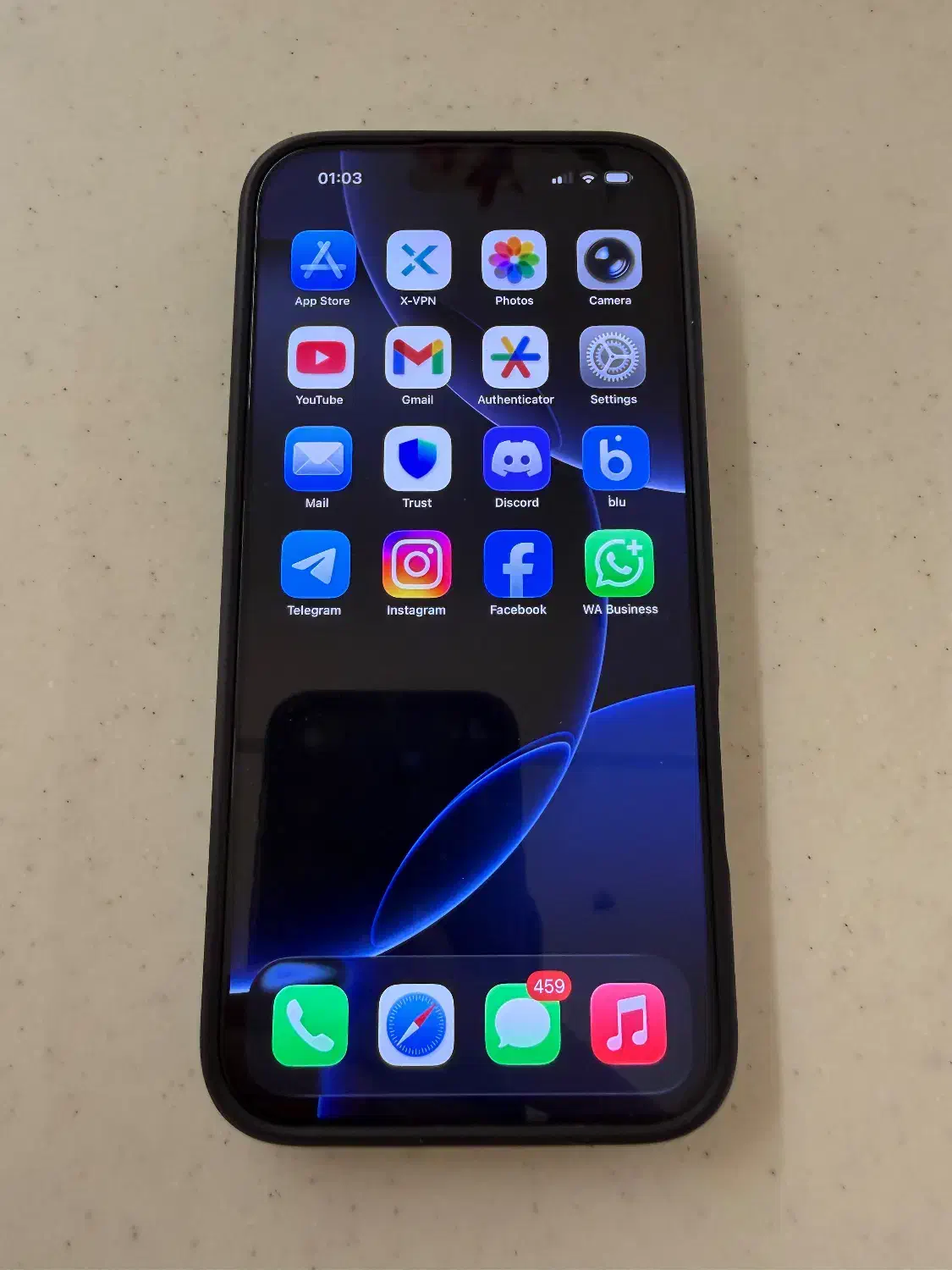 فروش IPhone 16 Pro Max 256 Gig مشکی ریجستر شده|موبایل|شیراز, وصال|دیوار