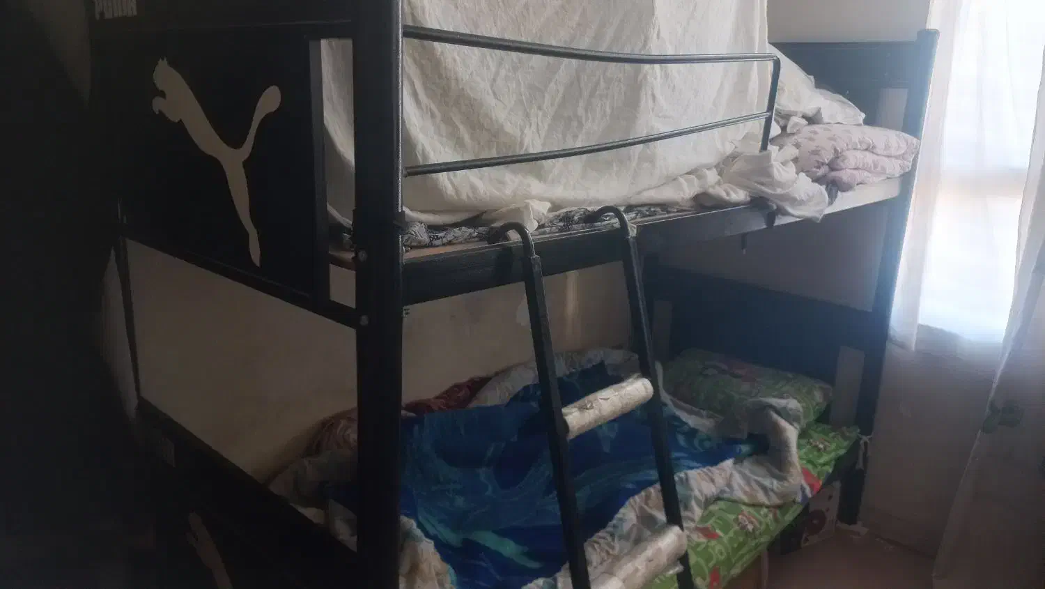 تخت خواب دو طبقه فلزی|تخت و سرویس خواب|کرمانشاه, |دیوار