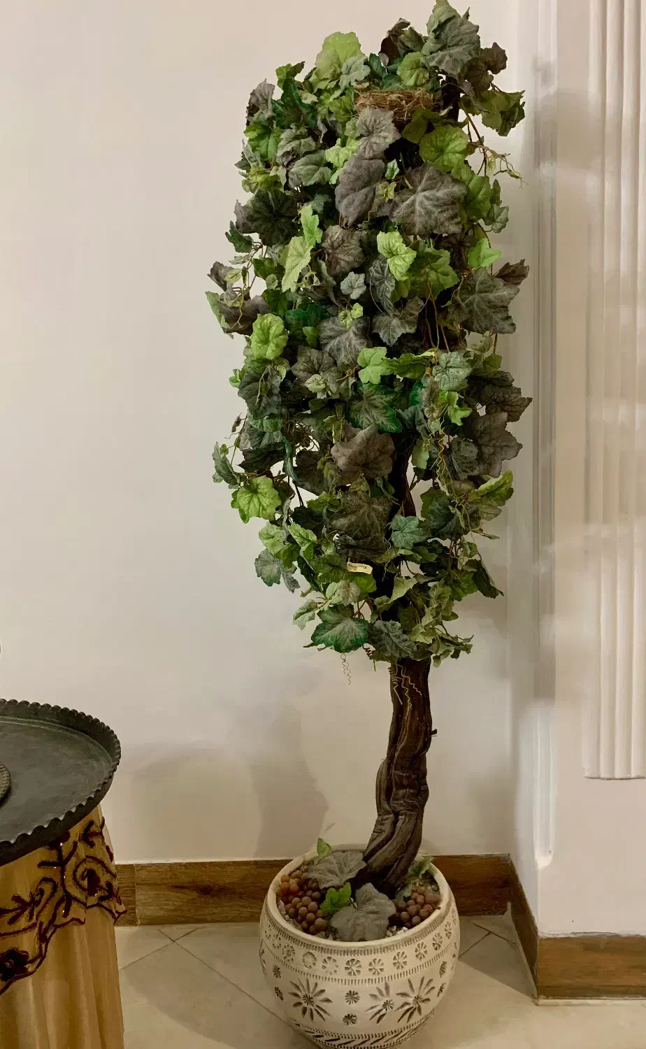 درختچه مصنوعی انگور|گل مصنوعی|بم, |دیوار