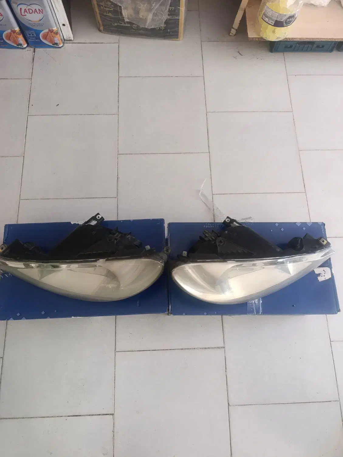 فروش دوجفت چراغ جلوی 206وپراید131|قطعات یدکی و لوازم جانبی|خواجه, |دیوار