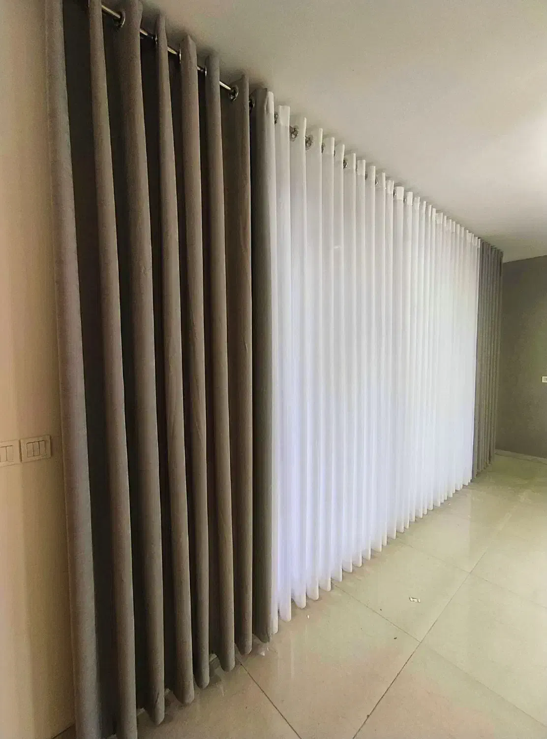 نصب ودوخت و فروش پرده نصاب|خدمات پیشه و مهارت|گرگان, |دیوار