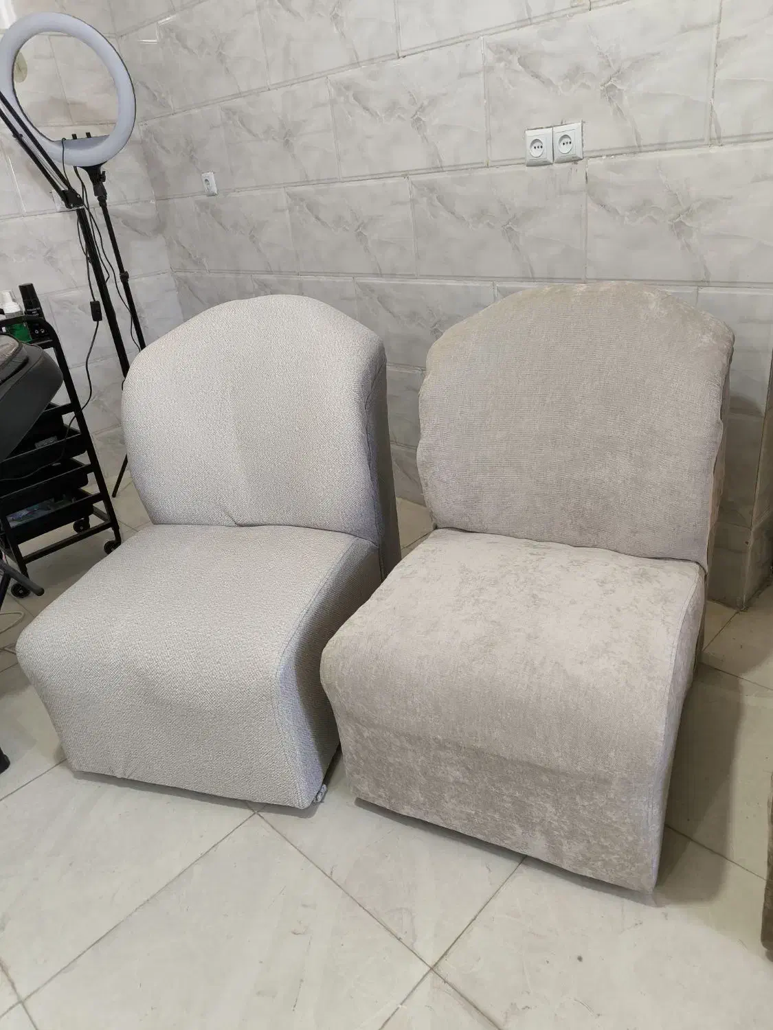 ۲عدد مبل تک نفره|صندلی و نیمکت|کرمان, |دیوار