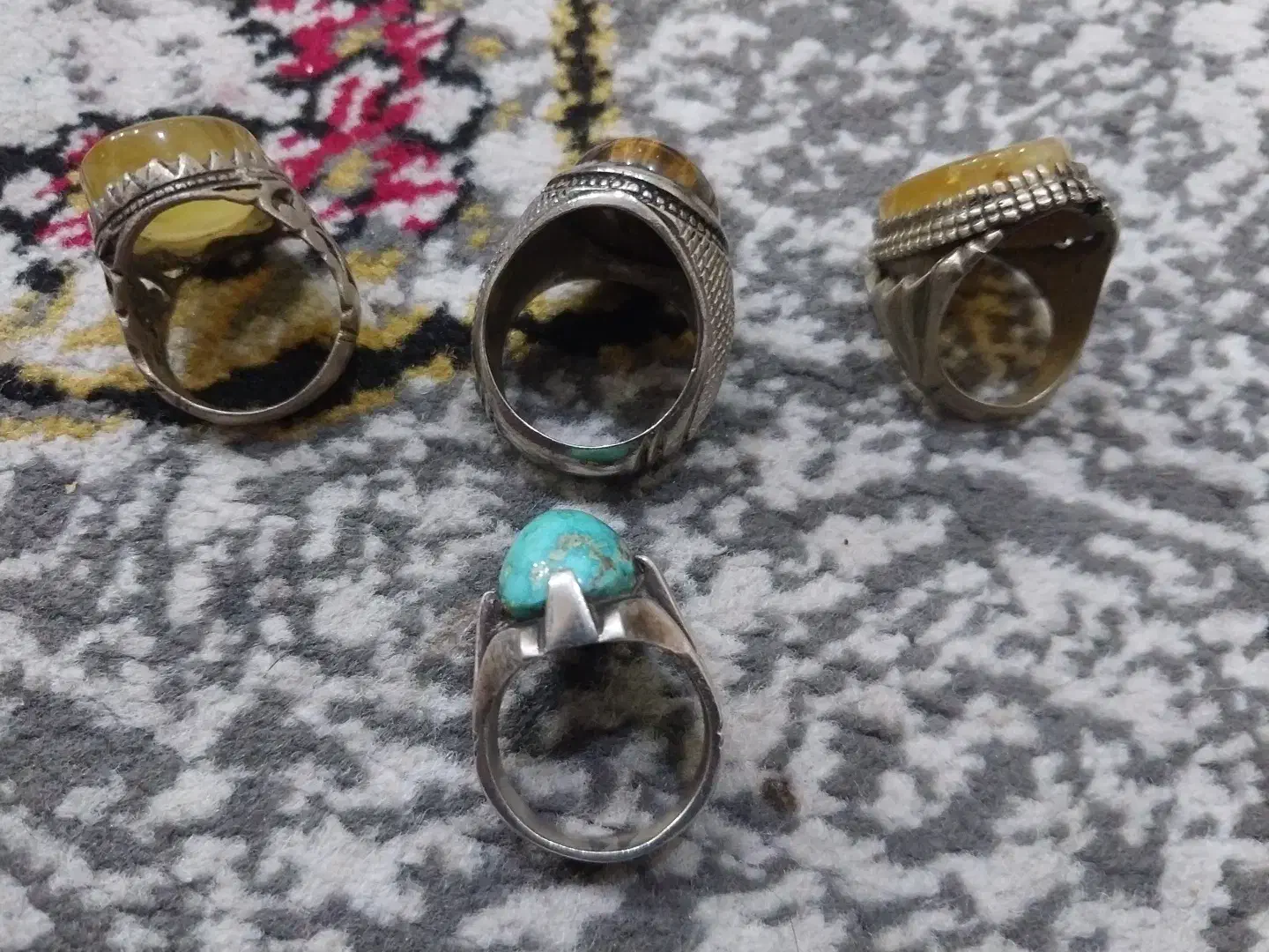 چهارتا انگشتر باهم|بدلیجات|آبادان, |دیوار