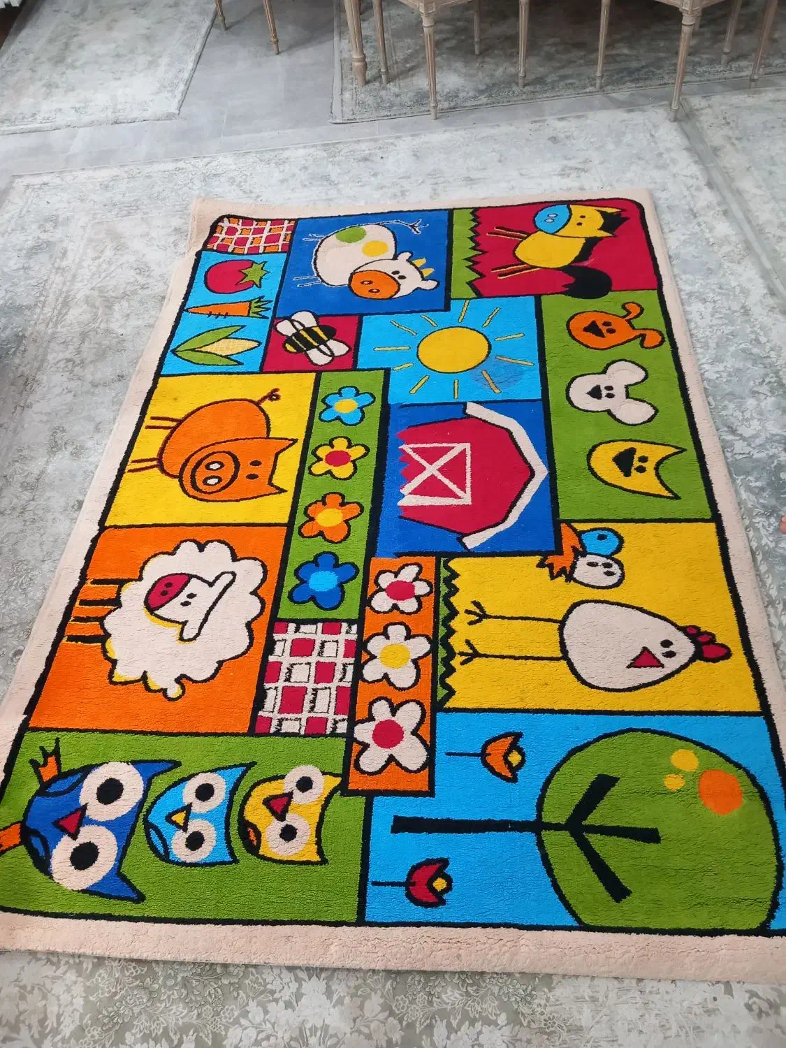 گلیم فرش پاتریس|گلیم، جاجیم، گبه|قدس, شهرقدس|دیوار