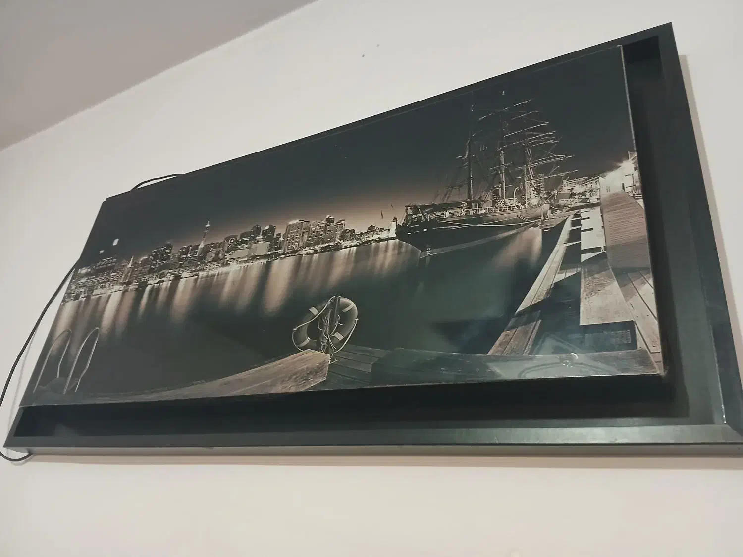 تابلو چراغدار|تابلو، نقاشی، عکس|هشتگرد, شهرک راه آهن|دیوار