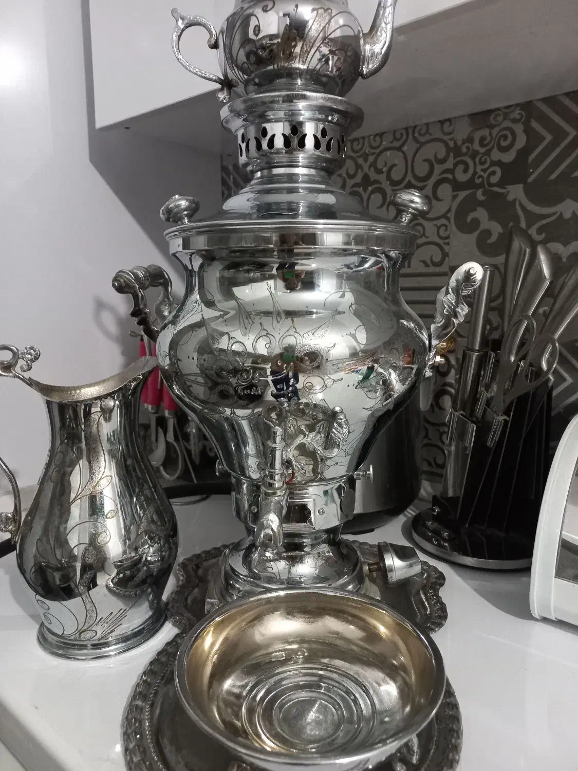 سرویس سماور نو|سماور، چایساز، قهوهساز|شاهینشهر, شهرک امید|دیوار