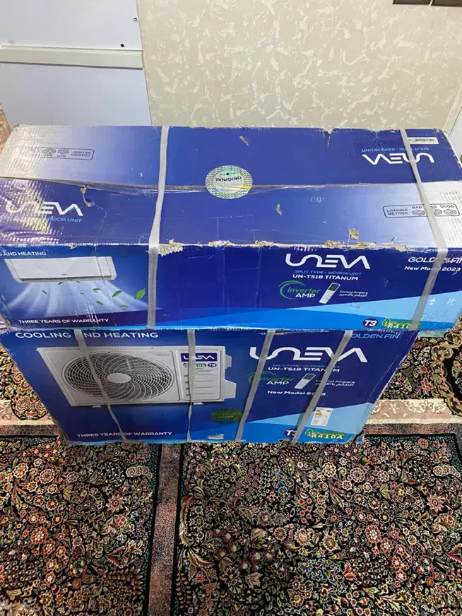 کولر گازی یونیوا ۱۸۰۰۰ اینورتر|کولر گازی و فنکوئل|قدس, شهرقدس|دیوار