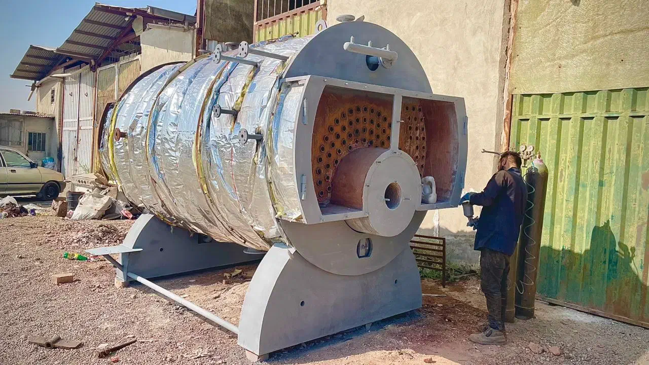 دیگبخار روغن داغ همه ظرفیت|ماشینآلات صنعتی|آبسرد, |دیوار