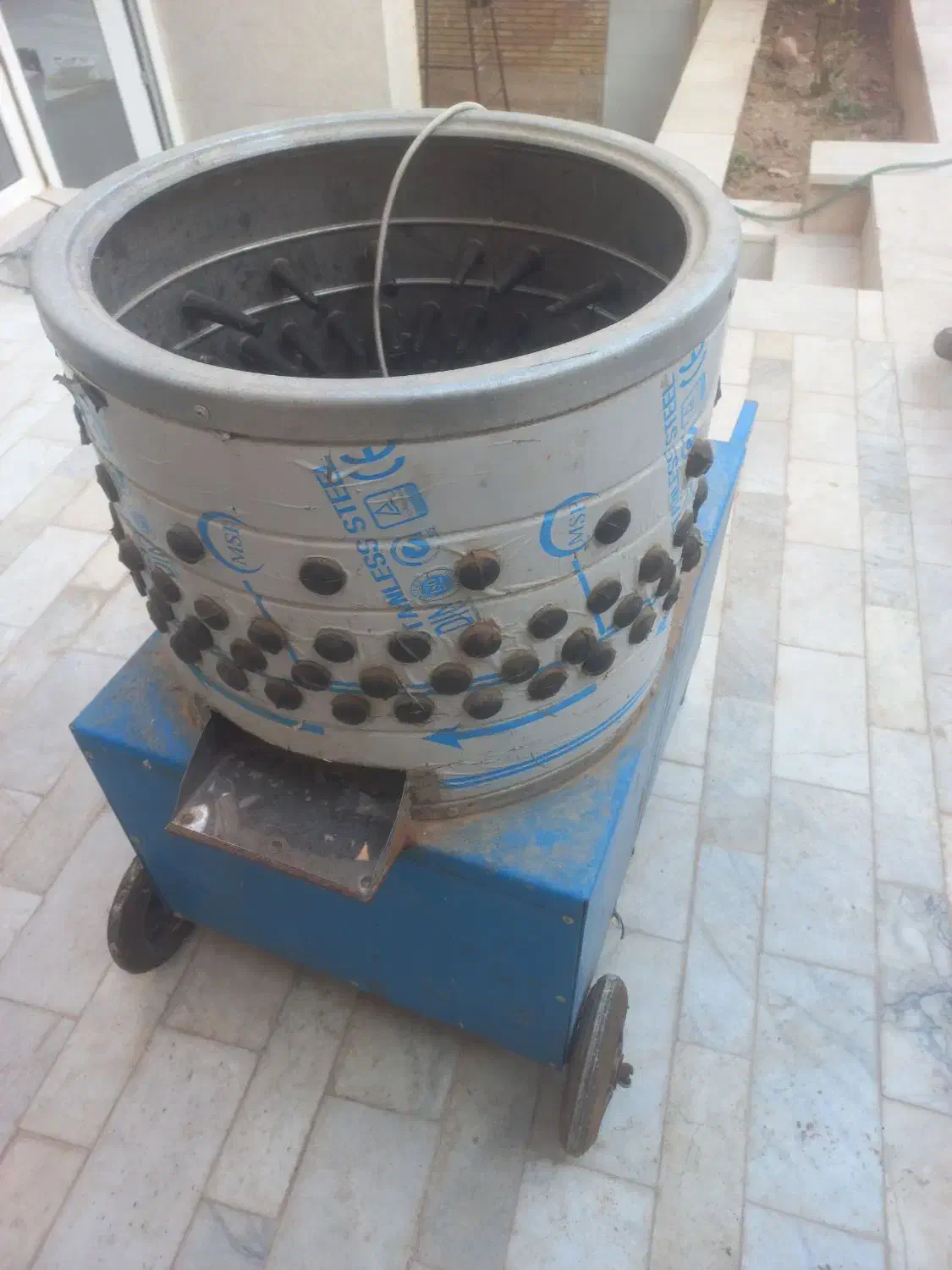 دستگاه پرکن مرغ وبوقلمون|لوازم جانبی حیوانات|میبد, |دیوار